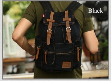 WROCŁAW Plecak Augur na laptopa 14,1 vintage khaki