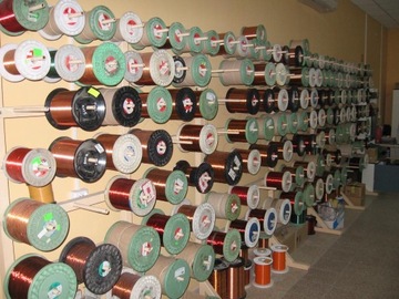 Drut miedziany nawojowy DNE-0,32mm GR1 lub GR2 kg