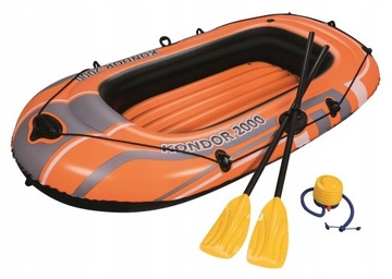 Ponton Hydro-Force Set 188 x 98 cm wiosła + pompka
