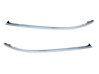 фото thumb №1, Audi a6 c5 97-01 накладки бампера хром pod фара