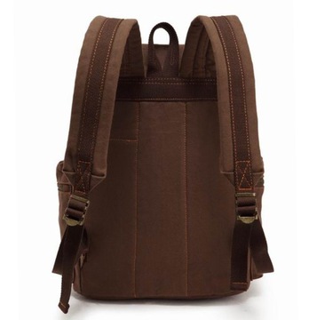 WROCŁAW Plecak Augur na laptopa 14,1 vintage khaki