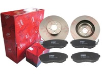 фото thumb №1, Гальмівні диски + гальмівні колодки trw перед subaru legacy iv v