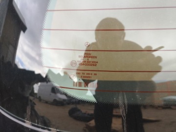 Mercedes r-klasa рестайлінг  w251 кришка багажника задній 197 Оригінал, фото thumb