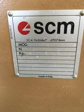 Форматно-шипообразовательный станок SCM D 80K