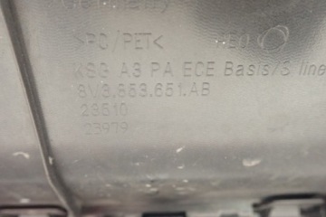 Audi a3 8v 2016- lift бампер перед передний 8v3853651ab 8v3807437af Киев, фото thumb