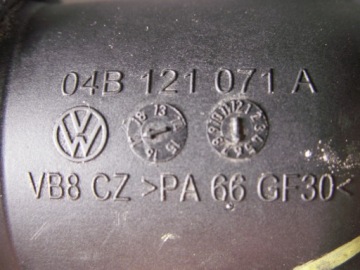 фото thumb №3, Патрубок трубка wody 04b121071a rapid 1.4 tdi