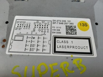 фото thumb №2, Skoda superb ii радио cd заводской оригинал