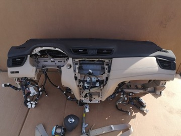 фото thumb №8, Nissan x-trail t32 консоль aibag ремни комплект