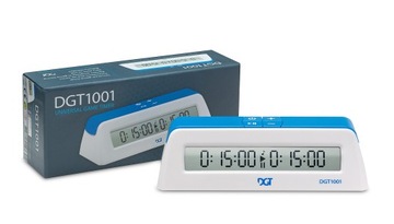 DGT 1001 WHITE - Шахматные часы для школ и клубов
