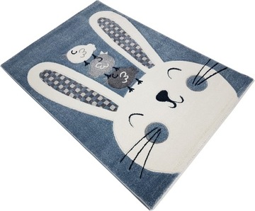 Ковер AVANOS KIDS 3D 160х230 кролик птица птица