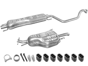 фото thumb №1, Opel zafira a 2.0d dwa глушители + max набор