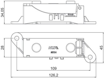фото thumb №4, Разъём корпус предохранитель megaval mega val 35mm
