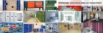 Массивный металлический шкаф для файлов и документов SBM 103