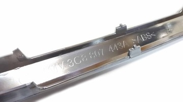 фото thumb №4, Планка декоративная бампера хром passat cc 3c8807443a