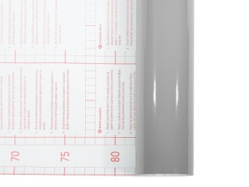 Декоративная фольга Клей для мебели Шпон ГЛЯНЦЕВЫЙ СЕРЫЙ Ремонт мебели своими руками