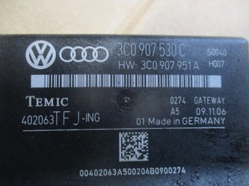 фото thumb №2, Vw passat b6 модуль шлюз 3c0907530c