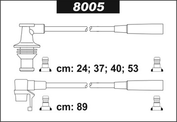 фото thumb №1, Дроти запалювання sentech 8005