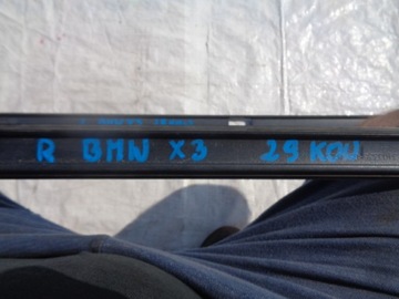 фото thumb №7, Bmw x3 молдинг дахова права pod рейлінг