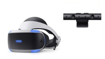 SONY PLAYSTATION VR + КАМЕРА + 2x MOVE + ИГРЫ