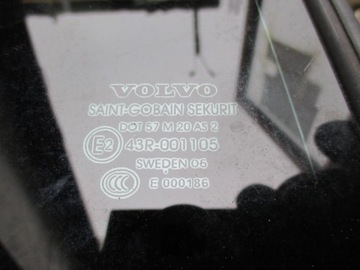 фото thumb №6, Стекло правый задняя треугольник volvo s80 ii 2006-2009r