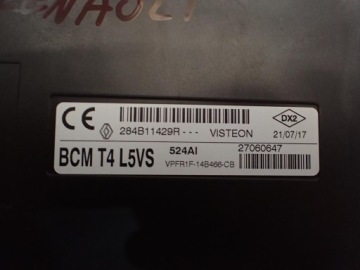 Модуль блок управления renault 284b11429r Цена, фото thumb