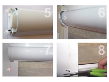 roleta DZIEŃ i NOC na wymiar w kasecie 106x130 DN
