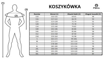 Strój koszykarski PEHA Pixel - nadruk gratis