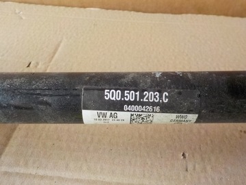 фото thumb №4, Vw t-roc 2.0tsi приводной вал левая задняя 5q0501203c