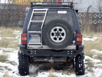 фото thumb №10, Бампер задний mitsubishi pajero 2 стальной бесплатно