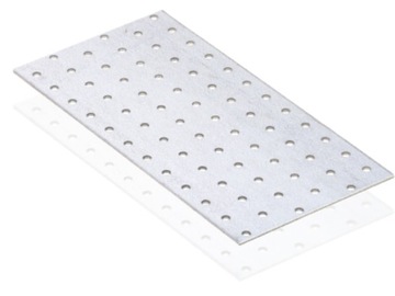PP19 ПЛОСКИЙ СОЕДИНИТЕЛЬ ПЕРФОРИРОВАННАЯ ПЛАСТИНА OC 120x240