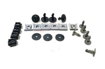 фото thumb №1, Vw passat b5 96- superb 02- клипсы защитные накладки двигателя