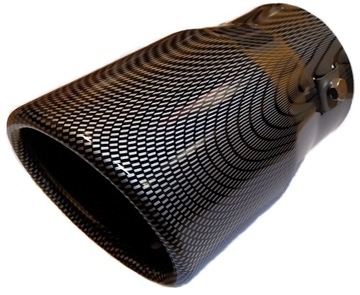 фото thumb №15, Наконечник na гаситель накладка диффузор выхлоп глушителя карбон сталь нержавеющая