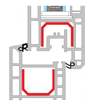 10м+Клей Уплотнитель оконный S-1387