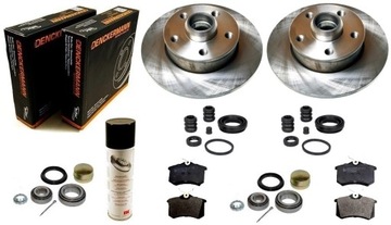 фото thumb №1, Диски гальмівні колодки vw golf iii corrado passat b4 vento toledo 1l зад 5 отворів