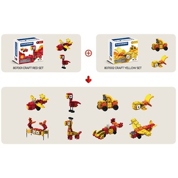 Блоки CLICS PL CLICFORMERS 807002 Набор для творчества желтый