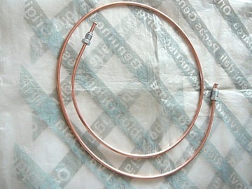 фото thumb №6, Fiat panda трубка шланг тормозной жёсткий медный перед l+p