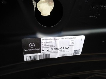 фото thumb №9, Капот mercedes e-klasa w213