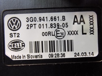 фото thumb №7, 3g0941661b світло денні галоген vw passat b8