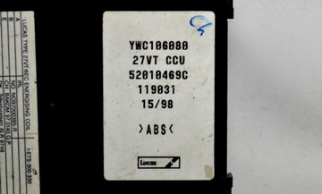 фото thumb №3, Freelander модуль ywc106080 27vt ccu 52010469c