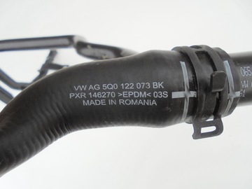 фото thumb №7, Seat ateca шланг труба wąż wody 5q0122073bk