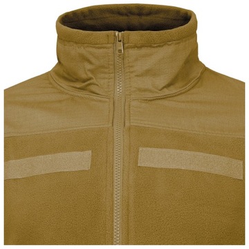 Bluza taktyczna męska polar COMBAT MFH ciepła wygodna coyote 3XL +Gratis
