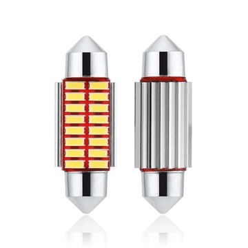 СВЕТОДИОДНАЯ ЛАМПА 16 SMD 4014 C3W C5W C10W CANBUS 36мм