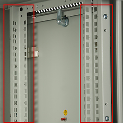 Шкаф RACK 19 футов 9U 450 мм подвесной SIGNAL RAL7035