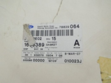 фото thumb №6, Прокладка коллектор впускной /всасывающий/ ford 1663389