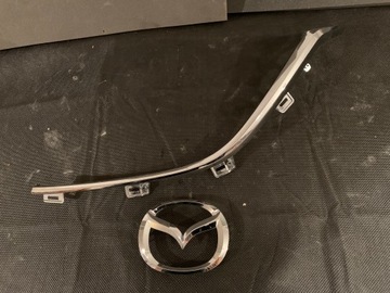 фото thumb №1, Mazda 3 bm 14- решётка радиатора хром эмблема