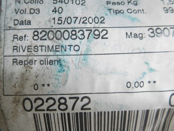 фото thumb №9, Панель двері лівий задня renault clio 8200083792