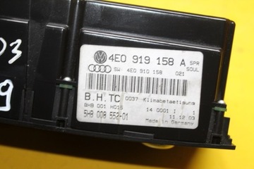 фото thumb №7, Панель кондиционера audi a8 d3 4.0tdi 4e0919158a