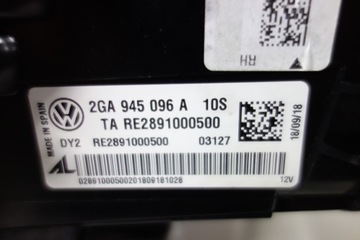 фото thumb №3, Лампа задня права vw t-roc led 2ga945096a