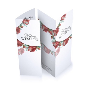 MENU WESELNE PERSONALIZACJA rustykalne lawenda