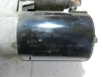 Стартер bosch renault 2.0 16v 8200186148 0001106023 с Разборки, фото thumb